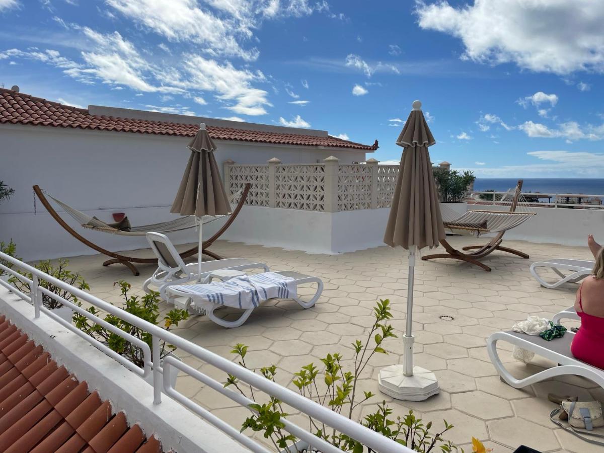 Luxury Diamond - Ocean View, Big Terraces, Air Con, Wifi Apartment ลอส กริสเตียนอส ภายนอก รูปภาพ