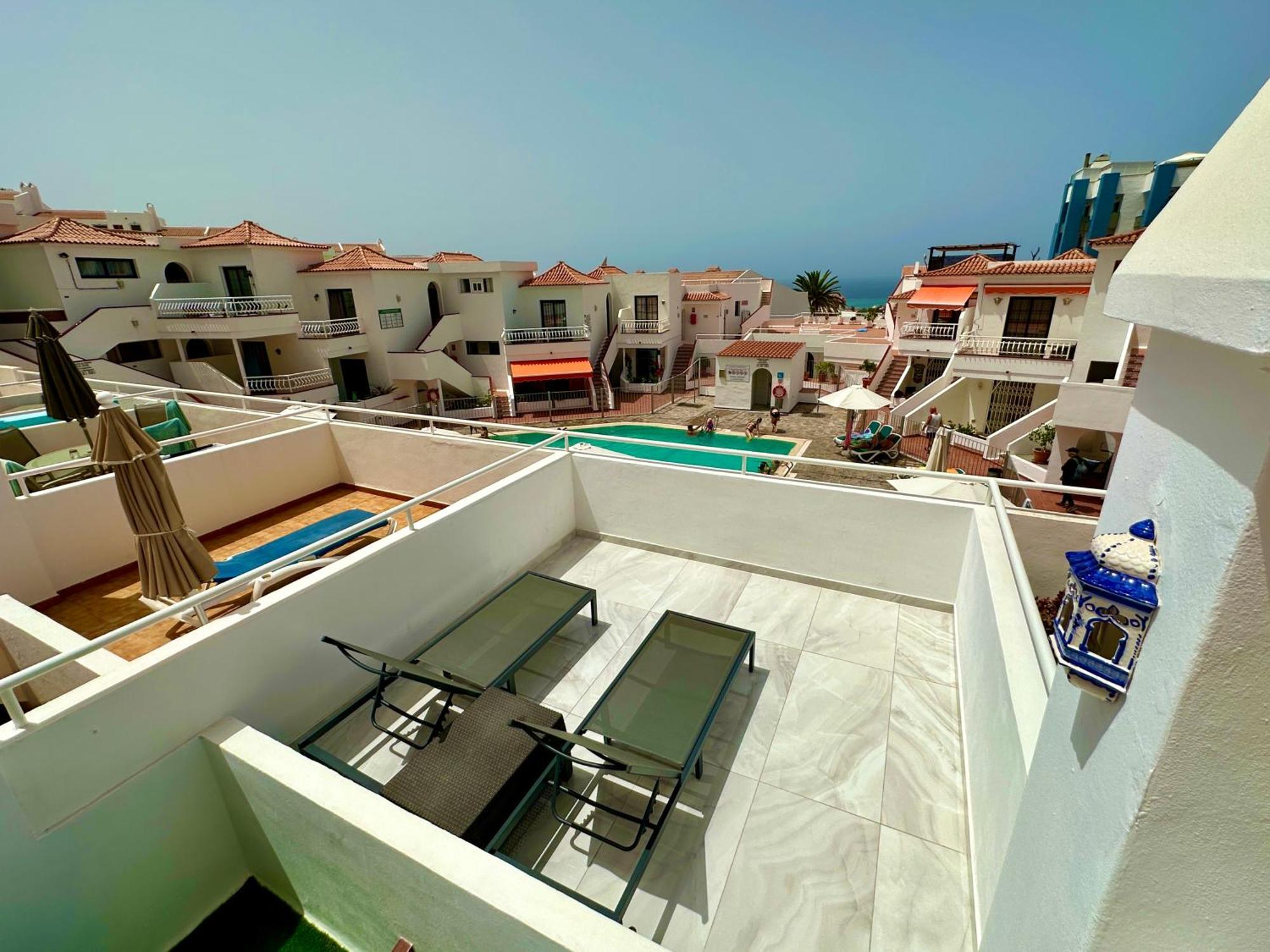 Luxury Diamond - Ocean View, Big Terraces, Air Con, Wifi Apartment ลอส กริสเตียนอส ภายนอก รูปภาพ